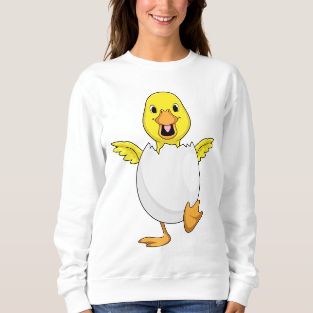Duck with Egg Sweatshirt (Front)