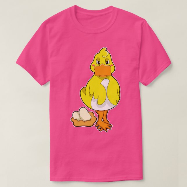 Duck with Eggs T-Shirt (Design Front)