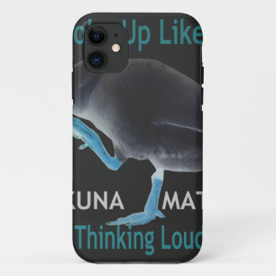 Duck with I Woke Up Like This & Hakuna Matata Text Case-Mate iPhone Case