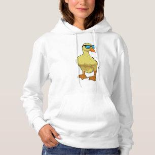 Duck with Sunglasses Hoodie
