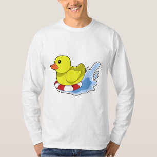 Duck with Swim ring in Water.PNG T-Shirt