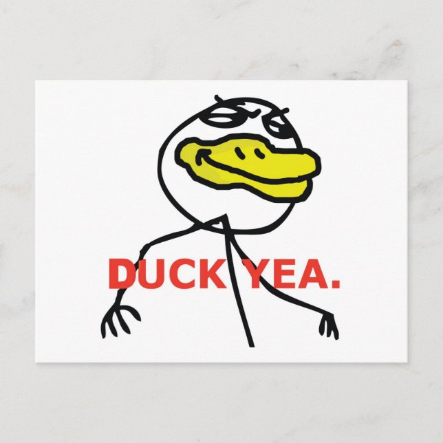 Duck Yea - Postcard (Front)