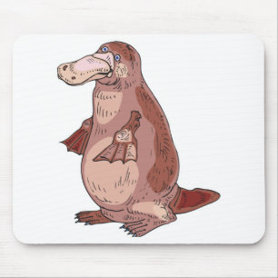 duckbill platypus mouse pad
