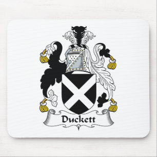Duckett Family Crest Mouse Pad