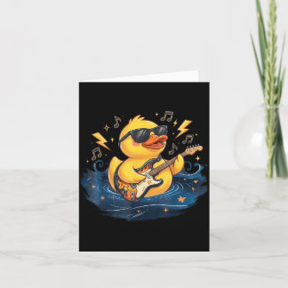 Duckie Sungles Duckling Funny Ducky Rubber Duck Card