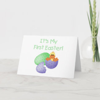 DUCKIEFIRSTEASTER HOLIDAY CARD