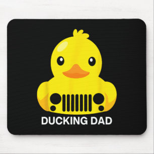 Ducking Dad Hunting Dad Grandpa Funny Father's Day Mouse Pad