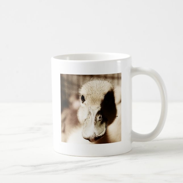 Duckling Digital Art Coffee Mug (Right)