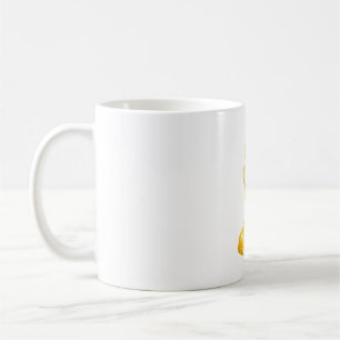 Duckling in a Yellow Rain Boot Coffee Mug