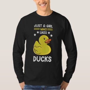 Duckling Rubber Duck Quack Pond  Saying  1 T-Shirt