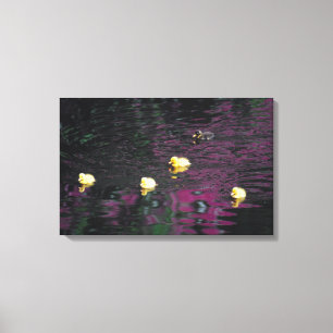 ducklings canvas print