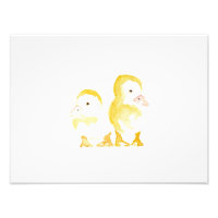 Ducklings Watercolour