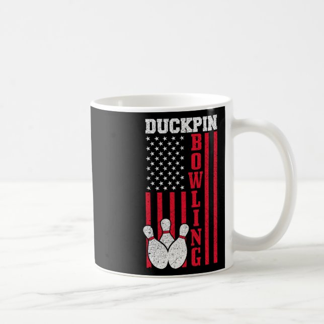 Duckpin Bowling  Coffee Mug (Right)