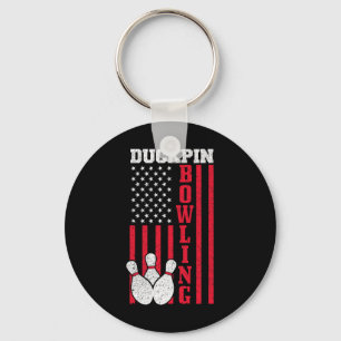Duckpin Bowling Key Ring