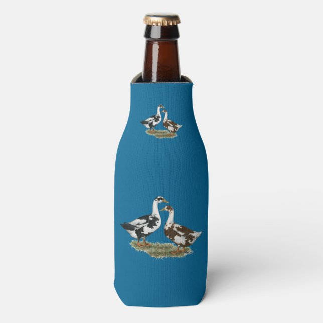 Ducks Ancona Pair Bottle Cooler (Bottle Front)