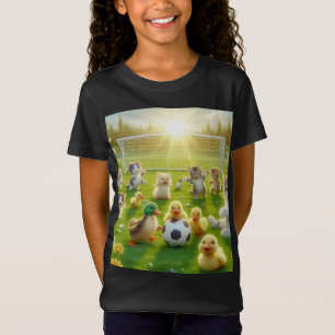 Ducks and Cats Score a Draw in Chaotic, Charming W T-Shirt