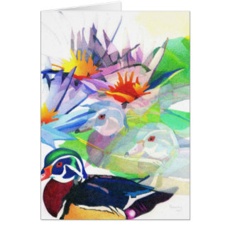 Ducks and lotus