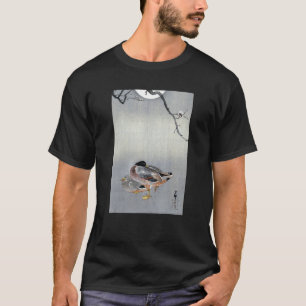 Ducks at Full Moon by Ohara Koson T-Shirt