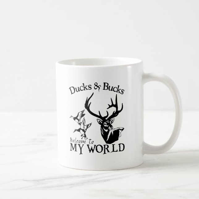 DUCKS & BUCKS COFFEE MUG (Right)