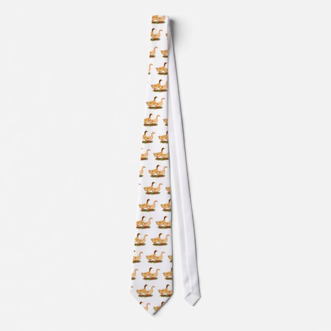 Ducks:  Buff Orpington Tie (Front)