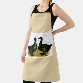 Ducks: Cayuga Pair Apron