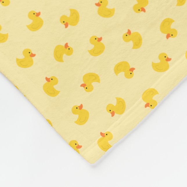 Ducks Fleece Blanket (Corner)