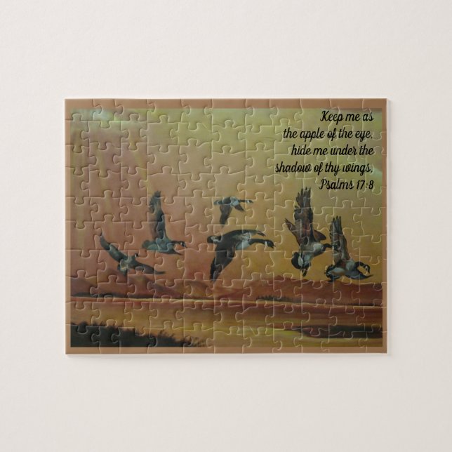 Ducks Flying Jigsaw Puzzle (Horizontal)