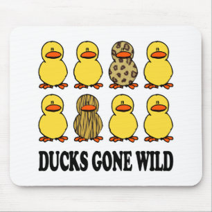 Ducks Gone Wild Mouse Pad
