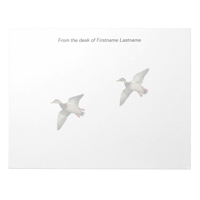 Ducks in Flight Notepad (Front)