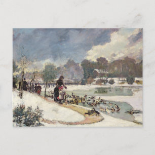 Ducks in the Bois de Boulogne Postcard