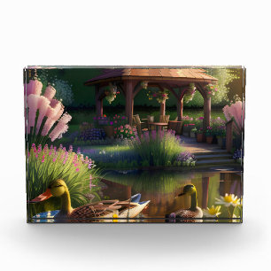 Ducks in the Pond Photo Block