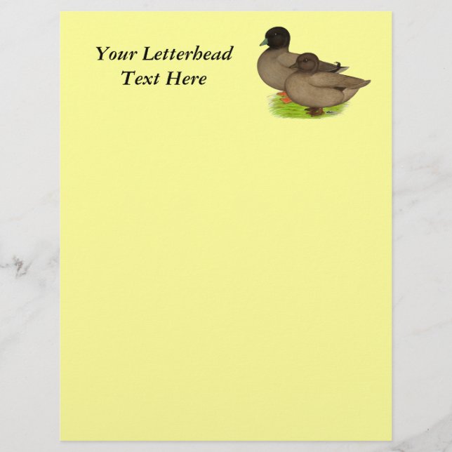 Ducks:  Khaki Calls (Front)