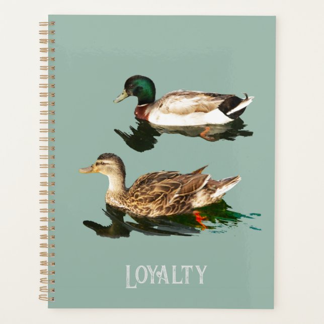 Ducks mallards planner (Front)