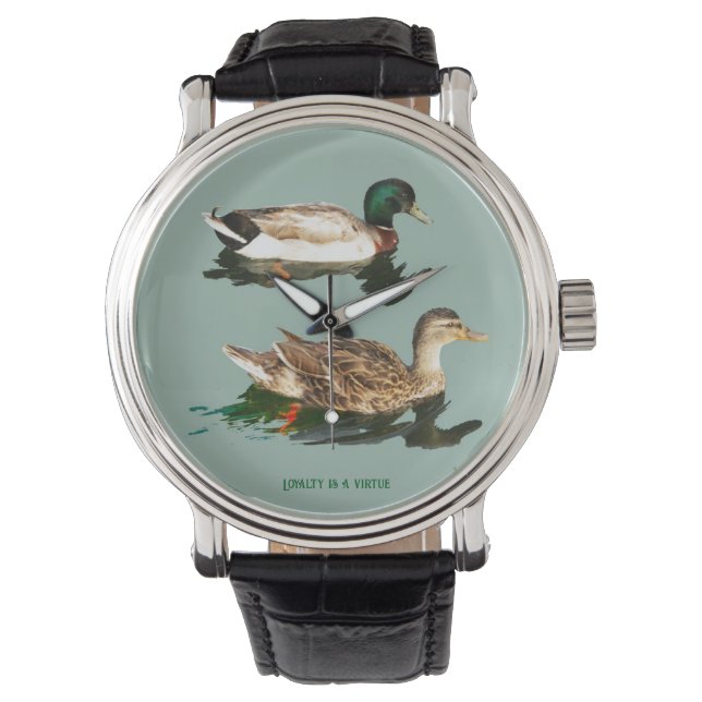 Ducks mallards watch (Front)