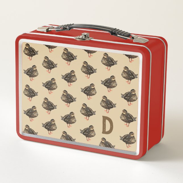 Ducks Metal Lunchbox (Front)