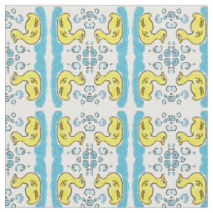 Ducks n Bubbles Fabric