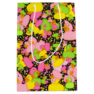Ducks-n-Dots-Style-2-Black-GIFT BAG M