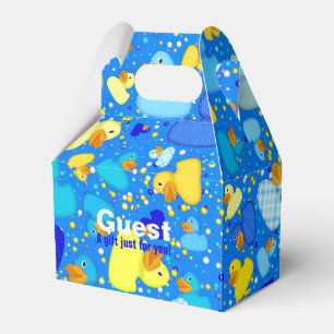 Ducks-n-Dots-Style-3-Blue 3-GABLE FAVOR BOX