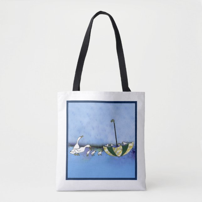 Ducks On Parade Carry-all Tote Bag (Front)