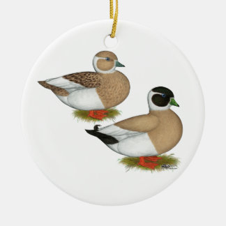 Ducks: Penciled Calls Ceramic Tree Decoration