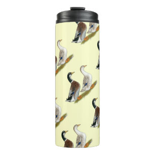 Ducks: Silver Appleyard Thermal Tumbler