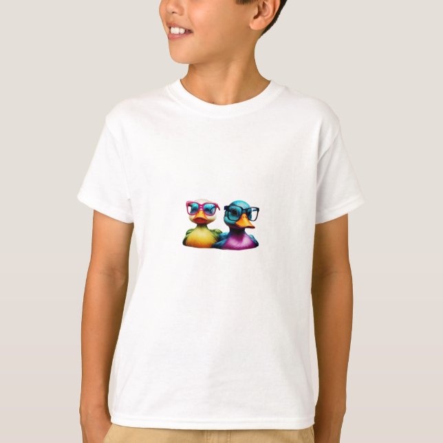 ducks tshirt for kids T-Shirt (Front)