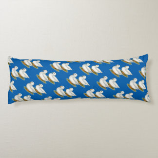 Ducks: White Calls Body Cushion