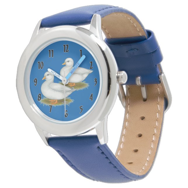 Ducks:  White Calls Watch (Angled)
