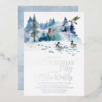 Ducks Woodland Forest Nature 60th Birthday Party