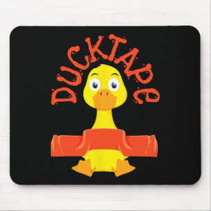 Ducktape Duck Funny Ducks Cute Farm Adorable Lover Mouse Pad
