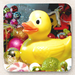 Ducky Christmas I Coaster