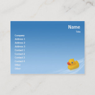 Ducky - Chubby Business Card