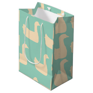 Ducky Duck Lt Teal Medium Gift Bag