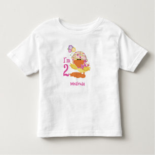 Ducky Girl 2nd Birthday Toddler T-shirt
